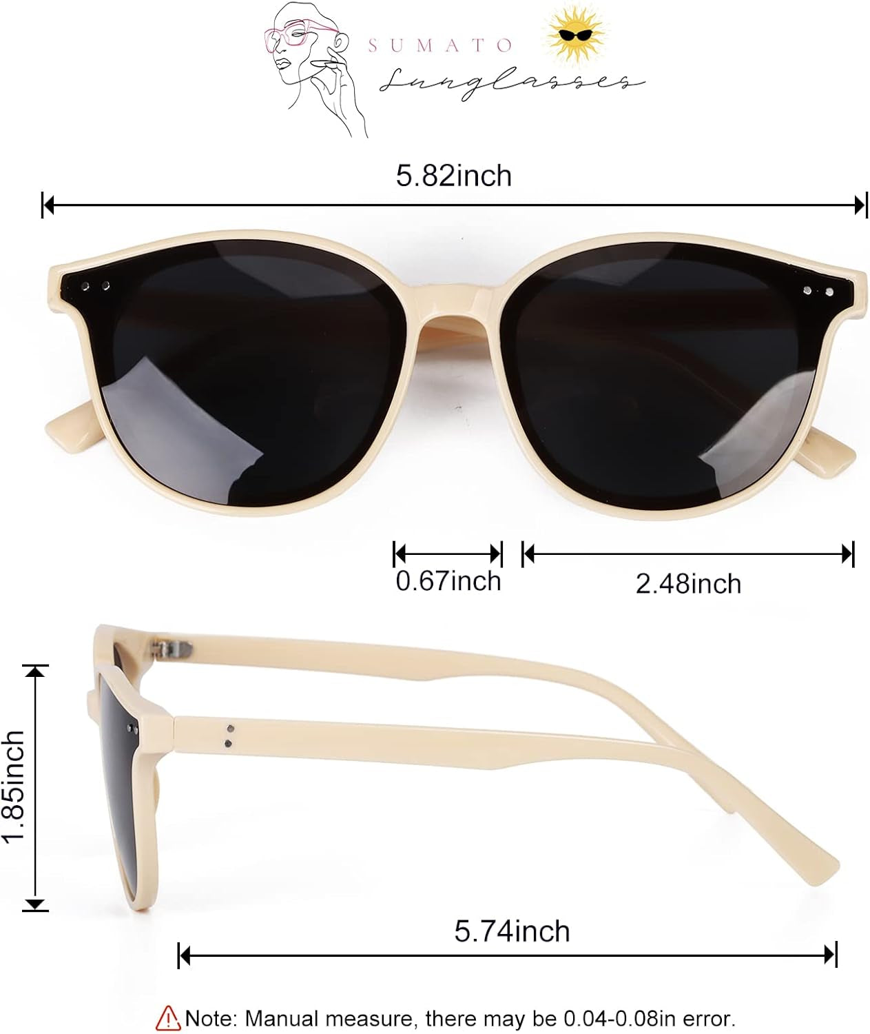 Sunglasses Cat Eye Pink